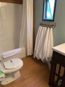 bathroom cabins